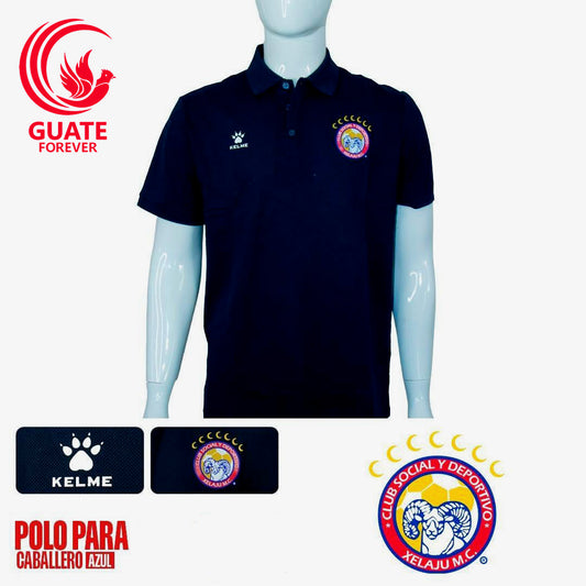 Xelajul MC - Polo Caballero Azul