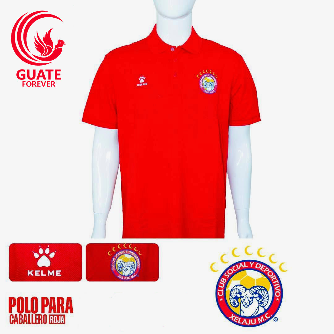 Xelajul MC - Polo Caballero Roja