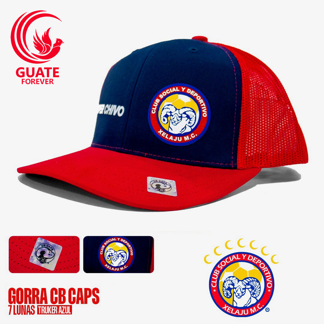 Xelajul MC - 7 Lunas Truker Azul